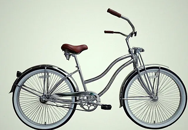 Micargi Women's Cougar GTS 26" CHROME Beach Cruiser Bike LIMTED EDITION NEW